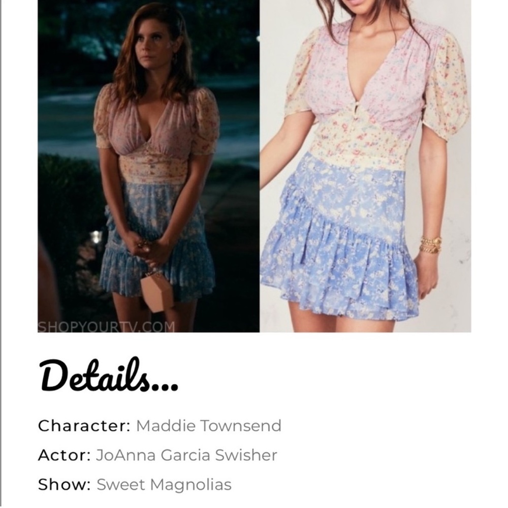 Stellah floral cottagecore mini dress